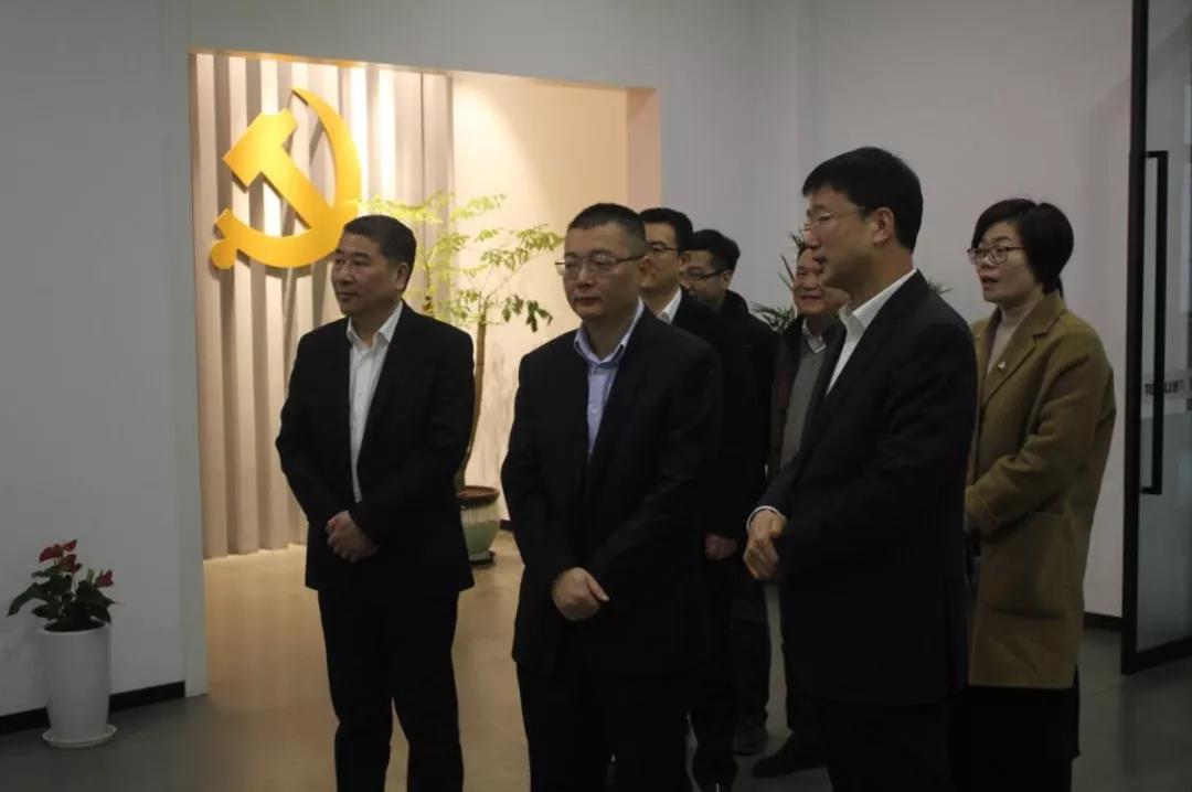 瑞安市委副書記、代市長秦肖來訪通力
