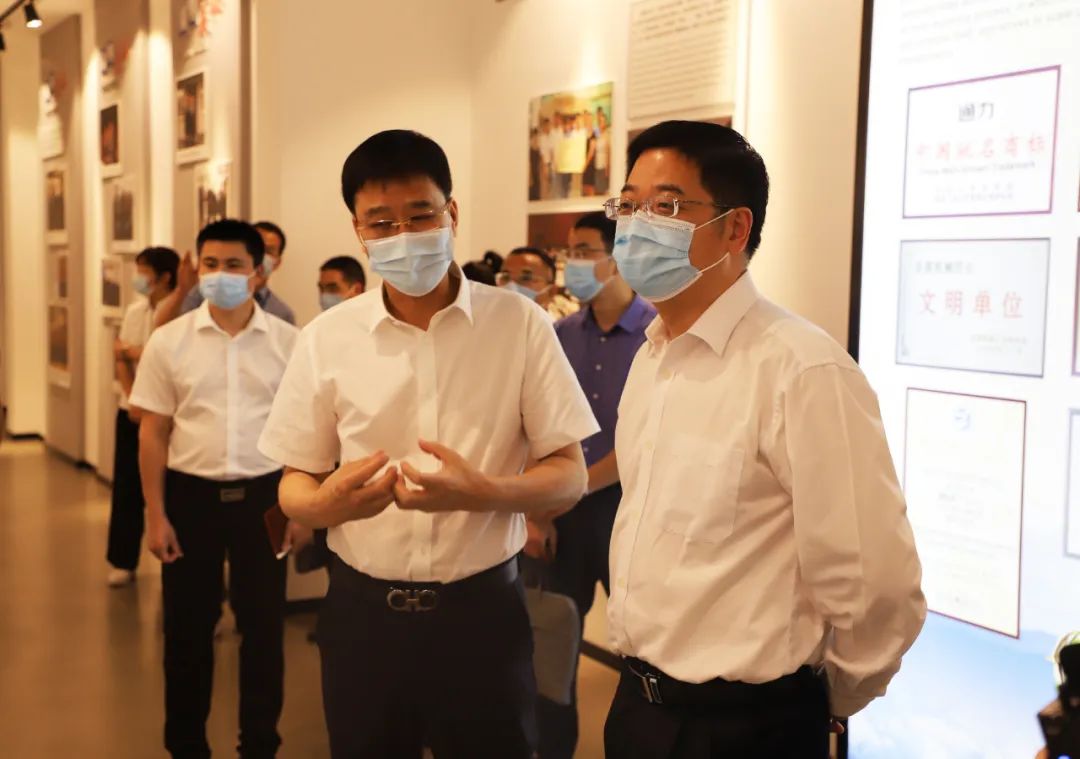 溫州市委常委、市紀委書記、市監委主任張建明蒞臨通力科技調研